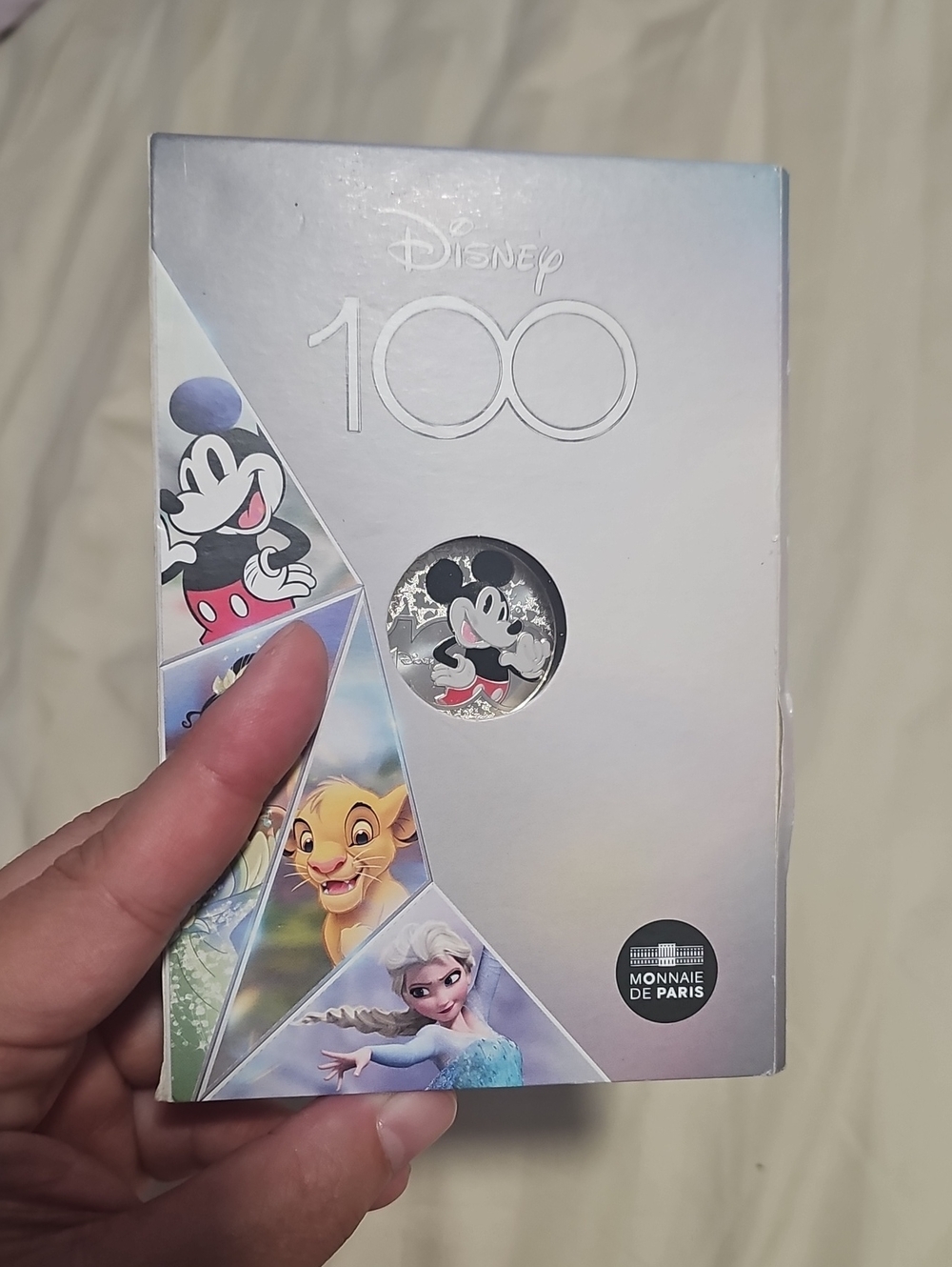 Disney 100 Limited Edition Silver Coin Collectible Set From France